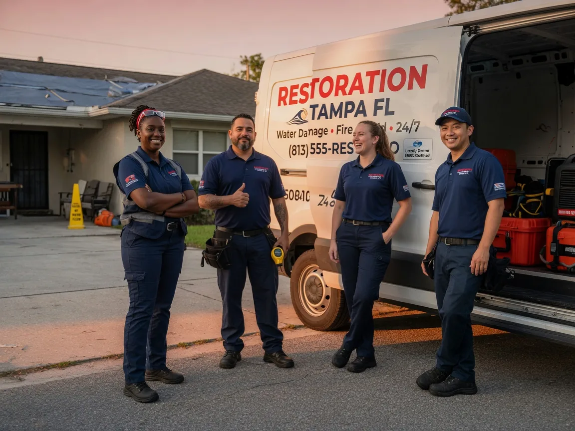 Water Damage Restoration company in Pilot Point, TX